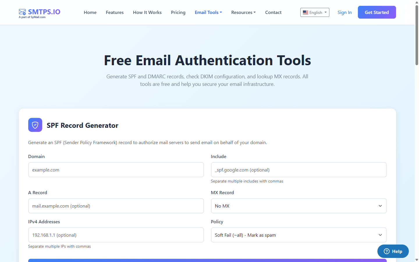 Email tools